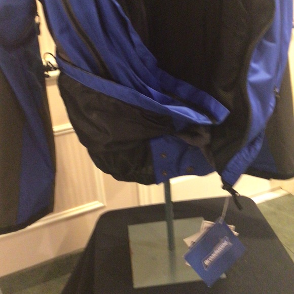 💕HOST PICK💕⬇️Price Drop⬇️Men’s Blue/black 3in1winter jacket removable fleece - Picture 4 of 10